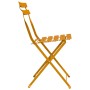 Sillas de Jardín Plegables  2 pcs Amarillo Mostaza Acero | Foro24.es | Tu tienda online para hogar, jardín y más Foro24.es