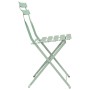 Sillas de jardín plegables 2 pcs Verde claro Acero von , Gartenstühle - Ref: Foro24-42002958, Preis: 80,89 €, Rabatt: %