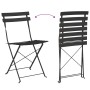 Sillas de jardín plegables 2 pcs Antracita Acero von , Gartenstühle - Ref: Foro24-42002960, Preis: 80,89 €, Rabatt: %