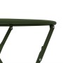 Mesa de Bistro Plegable Verde Oscuro Ø50x71 cm Acero Tratado en Polvo by , Garden tables - Ref: Foro24-42002961, Price: 56,20...