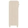 HAMAR Konsolentisch aus massivem Kiefernholz, honigbraun, 90 x 35 x 90 cm von vidaXL, Seitentische - Ref: Foro24-340464, Prei...