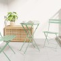 Mesa de jardín plegable Verde Claro Ø50x71 cm Acero | Foro24.es | Tu tienda online para hogar, jardín y más Foro24.es