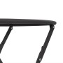 Mesa de Bistro Plegable Antracita Ø50x71 cm de Acero Galvanizado by , Garden tables - Ref: Foro24-42002966, Price: 56,20 €, D...
