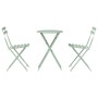 Set de Bistro Plegable de 3 Piezas  en Verde Espuma de Mar | Foro24.es | Tu tienda online para hogar, jardín y más Foro24.es