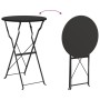 Juego de Bistro Plegable de 3 Piezas  en Acero Antracita | Foro24.es | Tu tienda online para hogar, jardín y más Foro24.es