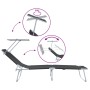 Tumbonas Plegables 2 pcs con Toldo Tela Oxford 600D Negra | Foro24.es | Tu tienda online para hogar, jardín y más Foro24.es