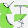 Tumbonas Plegables 2 pcs con Toldillo Verde 600D Oxford | Foro24.es | Tu tienda online para hogar, jardín y más Foro24.es