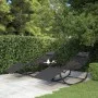 Tumbonas mecedoras 2 uds acero negro y textilene de vidaXL, Tumbonas - Ref: Foro24-318132, Precio: 176,47 €, Descuento: %