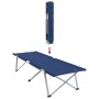 Cama de Camping Plegable Azul Metal, Tela Estándar Plegable | Foro24.es | Tu tienda online para hogar, jardín y más Foro24.es