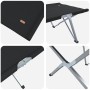 Cama de Camping Plegable con Bolsa de Transporte Negra 600D Oxford | Foro24.es | Tu tienda online para hogar, jardín y más Foro24.es