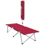 Cama de Camping Plegable Roja Metal y Tela Estándar Plegable von , Camas de camping - Ref: Foro24-42003118, Preis: 59,29 €, R...