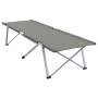 Cama de Camping Plegable Gris Aluminio Grande Plegable | Foro24.es | Tu tienda online para hogar, jardín y más Foro24.es