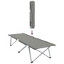 Cama de Camping Plegable Gris Aluminio Grande Plegable | Foro24.es | Tu tienda online para hogar, jardín y más Foro24.es