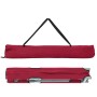 Cama de Lounge Plegable Roja Metal, Tela Estándar Plegable | Foro24.es | Tu tienda online para hogar, jardín y más Foro24.es