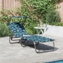 Tumbona Plegable con Patrón de Hojas Fabric de Oxford 600D von , Liegen - Ref: Foro24-42003133, Preis: 70,58 €, Rabatt: %