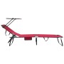 Tumbonas plegables 2 piezas con toldo roja 600D tela Oxford | Foro24.es | Tu tienda online para hogar, jardín y más Foro24.es