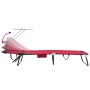Tumbonas plegables 2 piezas con toldo roja 600D tela Oxford | Foro24.es | Tu tienda online para hogar, jardín y más Foro24.es