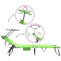 Tumbonas Plegables 2 pcs con Dosel Verde 600D Tejido Oxford | Foro24.es | Tu tienda online para hogar, jardín y más Foro24.es
