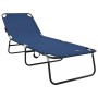 Tumbona Plegable Portátil Azul de Tejido Oxford 600D | Foro24.es | Tu tienda online para hogar, jardín y más Foro24.es