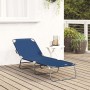 Tumbona Plegable Portátil Azul de Tejido Oxford 600D | Foro24.es | Tu tienda online para hogar, jardín y más Foro24.es
