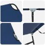 Tumbona Plegable Portátil Azul de Tejido Oxford 600D | Foro24.es | Tu tienda online para hogar, jardín y más Foro24.es
