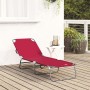 Tumbona Plegable Portátil Roja de Tela Oxford 600D | Foro24.es | Tu tienda online para hogar, jardín y más Foro24.es