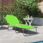 Tumbona Plegable Portátil Verde Tela Oxford 600D | Foro24.es | Tu tienda online para hogar, jardín y más Foro24.es