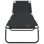 Tumbona Plegable 2 pcs Portátil Negro Tela Oxford 600D | Foro24.es | Tu tienda online para hogar, jardín y más Foro24.es