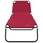 Tumbona Plegable 2 pcs Portátil Rojo Tela Oxford 600D | Foro24.es | Tu tienda online para hogar, jardín y más Foro24.es