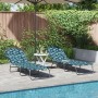 Tumbona Plegable 2 pcs Patrón de Hojas Tela Oxford 600D Portátil | Foro24.es | Tu tienda online para hogar, jardín y más Foro24.es