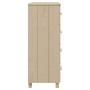 HAMAR Sideboard aus massivem Kiefernholz, honigbraun, 79 x 40 x 103,5 cm von vidaXL, Sideboards - Ref: Foro24-340424, Preis: ...