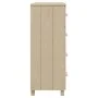 HAMAR Sideboard aus massivem Kiefernholz, honigbraun, 79 x 40 x 103,5 cm von vidaXL, Sideboards - Ref: Foro24-340424, Preis: ...