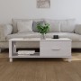 HAMAR Couchtisch aus massivem weißem Kiefernholz 100x55x35 cm von vidaXL, Couchtisch - Ref: Foro24-340453, Preis: 88,62 €, Ra...