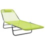 Tumbonas Plegables 2 pcs con Reposacabezas Verde Textileno | Foro24.es | Tu tienda online para hogar, jardín y más Foro24.es