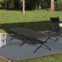 Cama de sol plegable con bolsa de transporte Negra 600D Oxford Fabric | Foro24.es | Tu tienda online para hogar, jardín y más Foro24.es