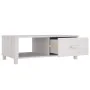 HAMAR coffee table solid white pine wood 100x55x35 cm by vidaXL, Coffee table - Ref: Foro24-340453, Price: 87,50 €, Discount: %