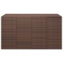 Truhe für Gartenkissen, braunes PE-Rattan, 194 x 100 x 103 cm von vidaXL, Aufbewahrungsboxen für den Außenbereich - Ref: Foro...