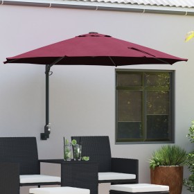 Sombrilla de Patio Burdeos Poliéster Grande Plegable de , Sombrillas - Ref: Foro24-42003231, Precio: 75,52 €