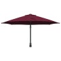 Sombrilla de Patio Burdeos Poliéster Grande Plegable de , Sombrillas - Ref: Foro24-42003231, Precio: 75,52 €