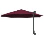 Sombrilla de Patio Burdeos Poliéster Grande Plegable | Foro24.es | Tu tienda online para hogar, jardín y más Foro24.es