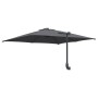 Sombrilla de exterior Antracita Poliéster, Acero recubierto en polvo de , Sombrillas - Ref: Foro24-42003237, Precio: 69,62 €