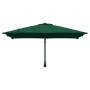 Sombrilla Patio Verde Poliéster 300 cm x 300 cm Plegable | Foro24.es | Tu tienda online para hogar, jardín y más Foro24.es
