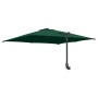 Sombrilla Patio Verde Poliéster 300 cm x 300 cm Plegable | Foro24.es | Tu tienda online para hogar, jardín y más Foro24.es