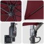 Sombrilla de Patio Burdeos Tela de poliéster Grande Plegable von , Sonnenschirme - Ref: Foro24-42003239, Preis: 85,61 €, Raba...