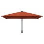 Sombrilla Cantilever Terracota Poliéster Grande Inclinable | Foro24.es | Tu tienda online para hogar, jardín y más Foro24.es