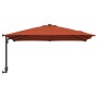 Sombrilla Cantilever Terracota Poliéster Grande Inclinable | Foro24.es | Tu tienda online para hogar, jardín y más Foro24.es