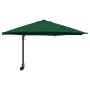 Paraguas de Jardín Montado en la Pared con LEDs Verde 248 cm | Foro24.es | Tu tienda online para hogar, jardín y más Foro24.es