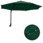Paraguas de Jardín Montado en la Pared con LEDs Verde 248 cm | Foro24.es | Tu tienda online para hogar, jardín y más Foro24.es