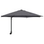 Sombrilla de Jardín Montada en la Pared con LEDs Antracita 248 cm | Foro24.es | Tu tienda online para hogar, jardín y más Foro24.es