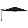 Parasol de jardín montado en la pared con LEDs Negro 248 cm | Foro24.es | Tu tienda online para hogar, jardín y más Foro24.es